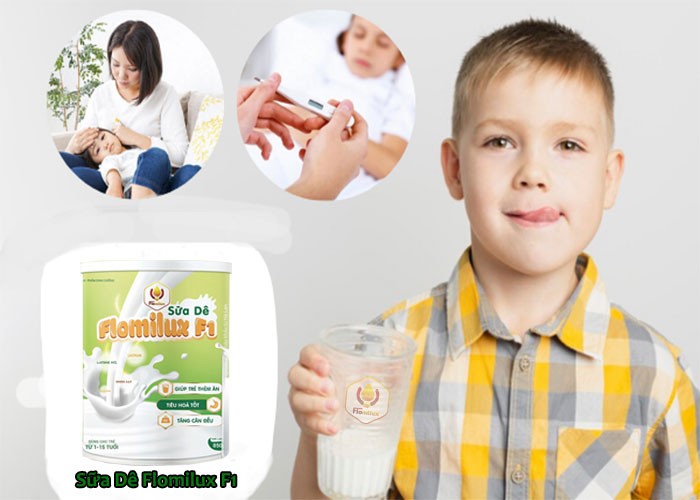 Sữa Dê Flomilux F Tăng Sức Đề Kháng Cho Trẻ