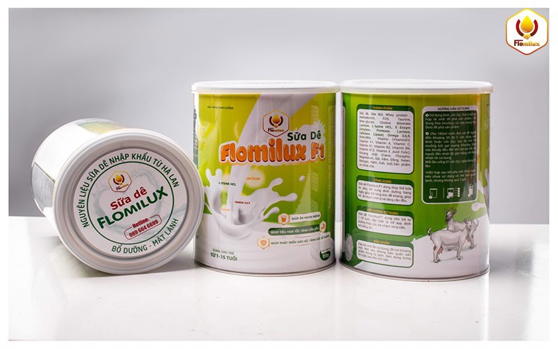 Sữa Dê Flomilux F1 Giúp Bé Tăng Cân, Bé Sử Dụng Không Bị Dị Ứng Sữa Công Thức